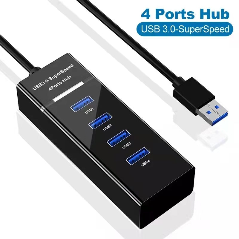 4 In 1 2.0 3.0 USB HUB Splitter High Speed Multi Splitter USB Adapter Expander Cable For Desktop PC Laptop Adapter USB HUB