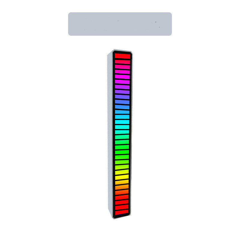 Pickup Ambience Lamp In Car Refitted With Desktop Audio Spectrum